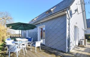 Maisons de vacances Beautiful Home In Auberville With Wifi : photos des chambres