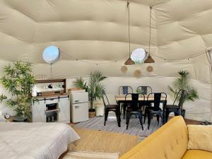 Stunning Geo Dome with Joshua Tree vibes