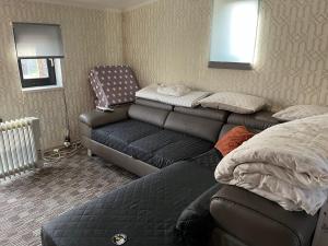 Atpūtas vieta ar pirti, with wi-fi, self check in and private parking