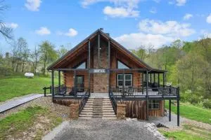 Serenity Ridge- Scenic Luxury Log Estate Getaway - Jackson