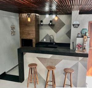 Casa a 5 minutos da praia e lagoa