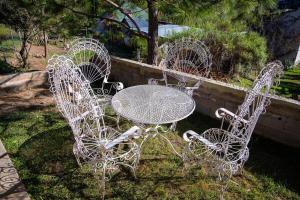 Hermosa cabaña en la montaña