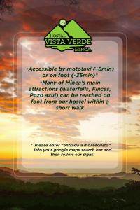Hostal Vista Verde Minca