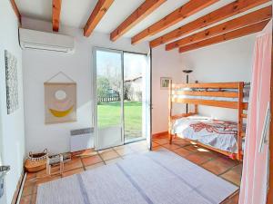 Villas Maison Landaise pour 12 personnes proche ocean, piscine, WIFI inclus - FR-1-50-165 : photos des chambres
