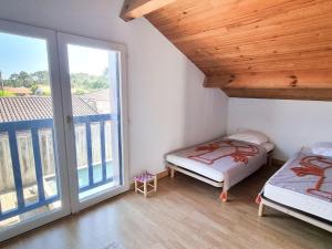 Villas Maison Landaise pour 12 personnes proche ocean, piscine, WIFI inclus - FR-1-50-165 : photos des chambres