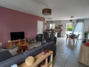 Maisons de vacances Maison a Escource avec Jardin et Acces Foret - FR-1-50-166 : photos des chambres