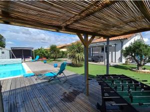 Maisons de vacances Maison a Escource avec Jardin et Acces Foret - FR-1-50-166 : photos des chambres