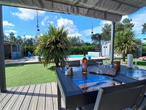 Maisons de vacances Maison a Escource avec Jardin et Acces Foret - FR-1-50-166 : photos des chambres