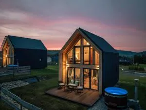 Sunset Stodoły w Bieszczadach - 下乌斯奇基