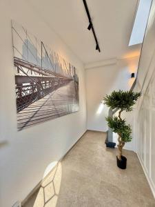 Helles Ferienhaus super zentral mit gratis Stellplätzen N162