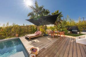 Villas Beautiful villa - garden - pool - sea view : photos des chambres