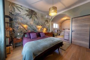 Villas Beautiful villa - garden - pool - sea view : photos des chambres