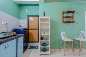 PastelHouse 2BHK in Siolim By Lazy Daze Stays