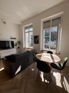 Appartements Appartement vue sur la Basilique - Boulogne-sur-mer : photos des chambres