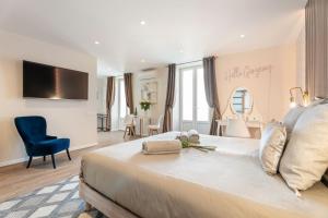 Nice Renting - Love Room Massena - Luxe Room - Jacuzzi - Terrace - King Bed - AC