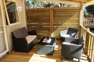Campings Mobilhome Gamme residentielle : photos des chambres