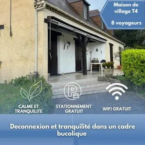 Maison de Charme Dordogne - Nature & Randonnées - 圣马塞尔杜围