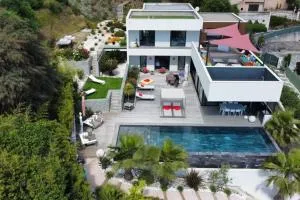 Villa Dezem-Infinity pool-Near Cannes-Panorama-AC - 曼德琉-拉纳普勒