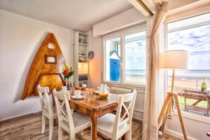 Appartements Seafront flat near Cabourg with free private parking : photos des chambres