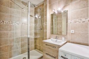 Appartements Seafront flat near Cabourg with free private parking : photos des chambres