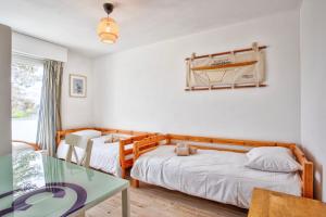 Appartements Seafront flat near Cabourg with free private parking : photos des chambres