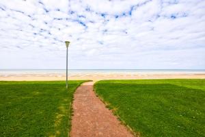 Appartements Seafront flat near Cabourg with free private parking : photos des chambres