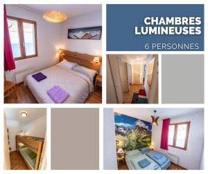 Appartements Bel appartement 6pers lumineux - Arvieux - Parc naturel du Queyras : photos des chambres