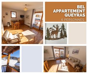 Appartements Bel appartement 6pers lumineux - Arvieux - Parc naturel du Queyras : photos des chambres