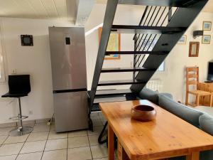 Appartements Thonon Concise apt with mezzanine : photos des chambres