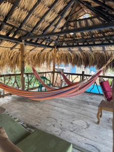 Espectacular cabaña frente al mar