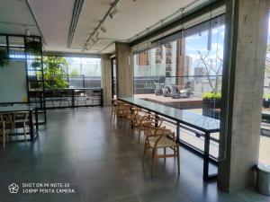 Beautiful studio Equipetrol, Rooftop restaurant