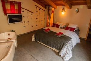 Chalets Maison au coeur du village de saint Etienne de tinee : Chalet