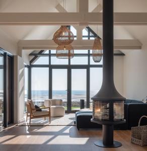 Appartements Architect-designed villa with sea view : photos des chambres