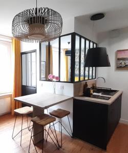 Appartements Beau T2 cosy ! Centre 200m Plage 400m : photos des chambres