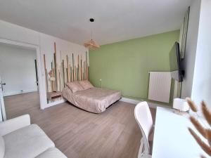 Appartements Elodie - Cosy 5 pers- - Gare - Wifi - 3 lits : photos des chambres