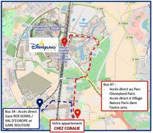 Appartements Magic Disney Terrasse - 2 ch - parking gratuit - 5 min parc : photos des chambres