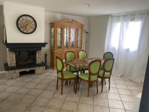 Country house with unfenced garden