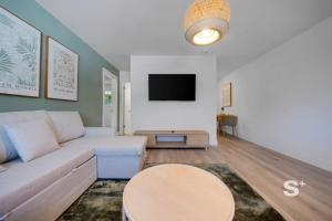 Stylish 1-BD Apt Gym, BBQ, Free Parking