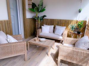 Appartements La Terrasse Enchantee, Romance, Cosy et Jacuzzi : photos des chambres