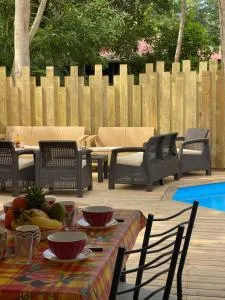 Bungalow cosy à Deshaies avec piscine - Mazeau