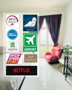 Mesahill Studio King With Massage Chair Above Shopping Mall, Cinema & Bowling, 5 Minutes to USIM, Nilai - 24H Self and Easy Check In - Nilai