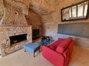 Maisons de vacances Troglo en bord de Loire, entre vignes et chateaux : photos des chambres