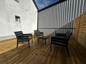 Appartements E1 Reton magnifique T3 RDC terrasse et jacuzzi : photos des chambres