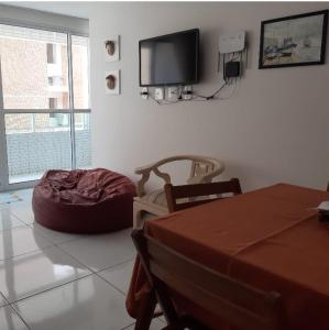 Ponta de Campina - Poço - apt pé na areia - João Pessoa - Cabedelo