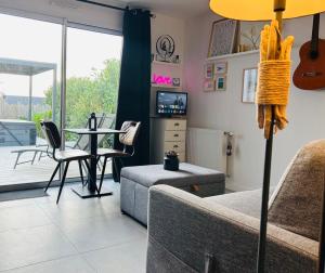 Appartements Studio & Spa La Discrete : photos des chambres