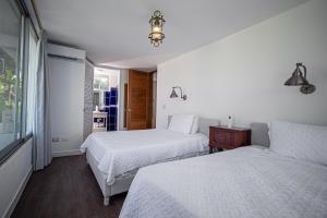 5 mins from beach, Hilltop villa with pool