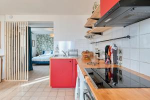 Appartements EDEN l Jardin, Bbq, Duplex l Parking Gratuit & Super Wifi l Vue Panoramique Sainte-Victoire : photos des chambres