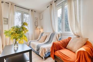 Appartements EDEN l Jardin, Bbq, Duplex l Parking Gratuit & Super Wifi l Vue Panoramique Sainte-Victoire : photos des chambres