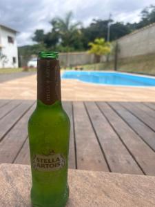 Linda Casa de campo em meio a natureza