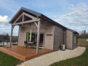 Maisons de vacances Le chalet du bord de Saone : photos des chambres